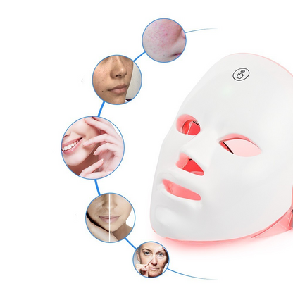 LED Light Therapy Face Wand – Skin Rejuvenation & Anti-Aging Beauty Device
